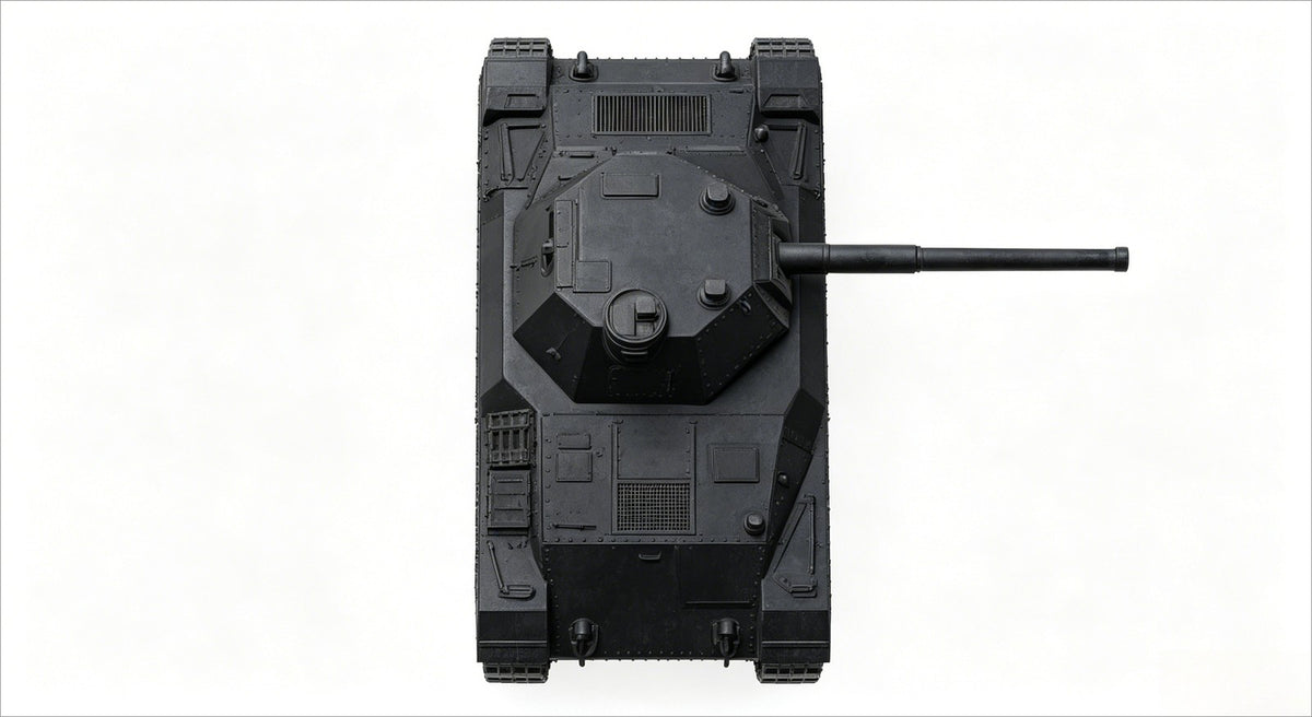 SSMODEL 1/72 1/144 Carro Armato Pesante P43 bis Italian tank Model Kit TSS0264 — detail view 5