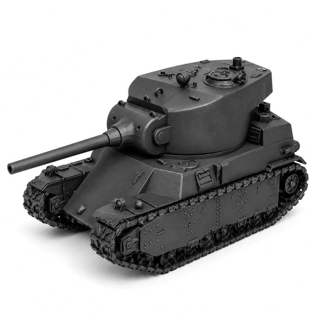 SSMODEL 1/72 1/144 Multi Scale M6A2E1 Tank Resin MODEL kit TSS0554