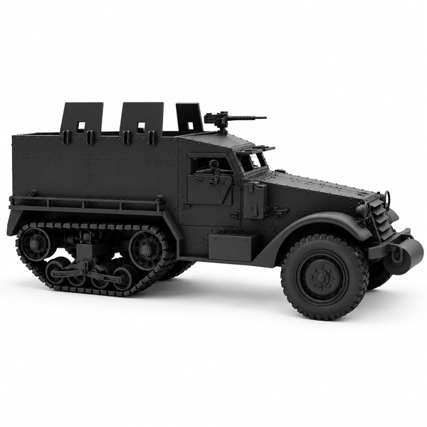SSMODEL 1/72 1/144 Multi-Scale Autoprotetto S.37 Italian WWII APC Model TSS1571