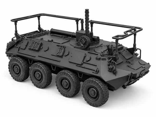 SSMODEL 1/72 1/144 BTR-60PU Soviet coldwar command vehicle Resin Model TSS0290