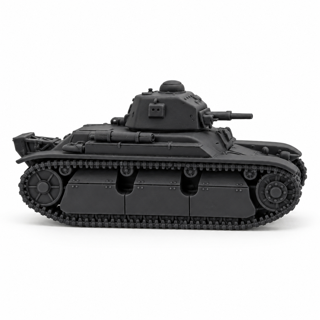 SSMODEL1/72 1/144 Multi-Scale R40 French Light Tank WWII Resin Model Kit TSS1293
