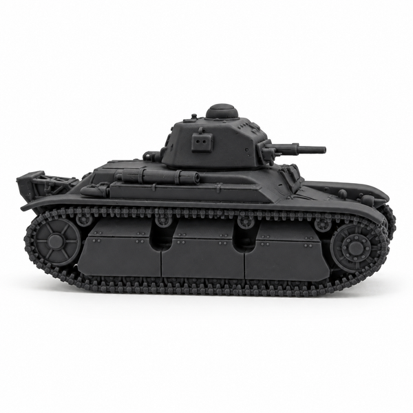 SSMODEL1/72 1/144 Multi-Scale R40 French Light Tank WWII Resin Model Kit TSS1293