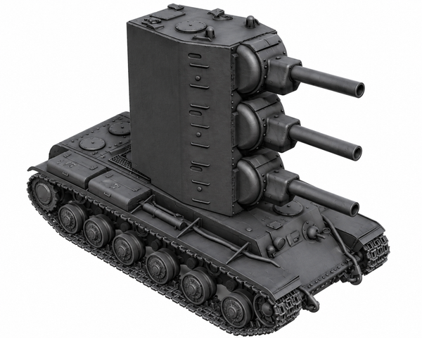SSMODEL 1/72 1/144 Multi Scale KV-2-2-2 Funny Fictional Tank MODEL kit TSS0107