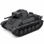 SSMODEL 1/72 1/144 Multi Scale T-70 Tank Resin MODEL kit TSS0048