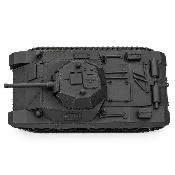 SSMODEL 1/72 1/144 P43 ter Italian fictional heavy tank Resin Model Kit TSS0266