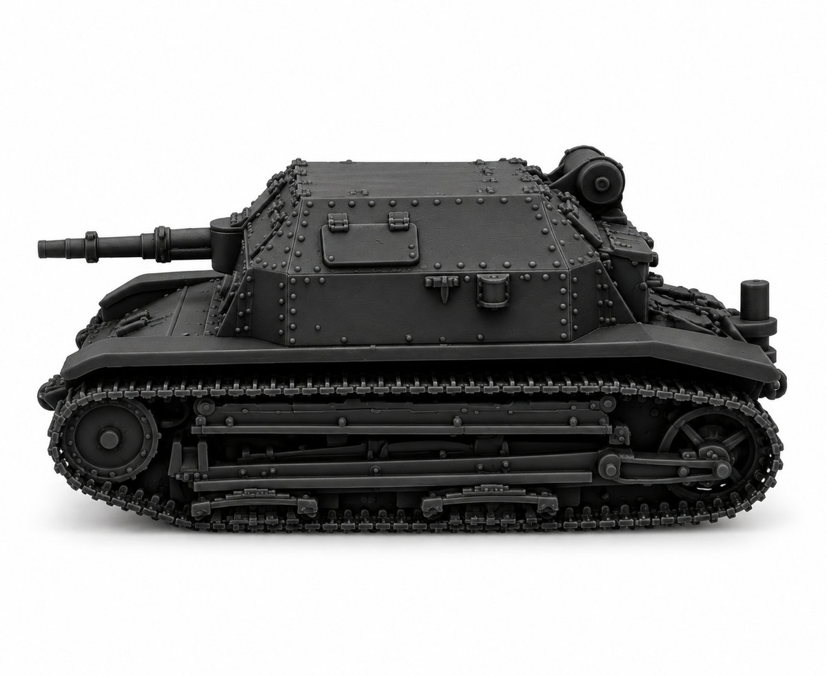 SSMODEL 1/72 1/144 Multi Scale Tankette TK-3 Tank MODEL kit TSS1381 — scale model kit