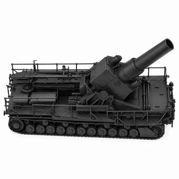 SSMODEL 1/72 1/144 Multi Scale Karl Gerat VI Ziu040 Tank Resin MODEL KIT TSS1421