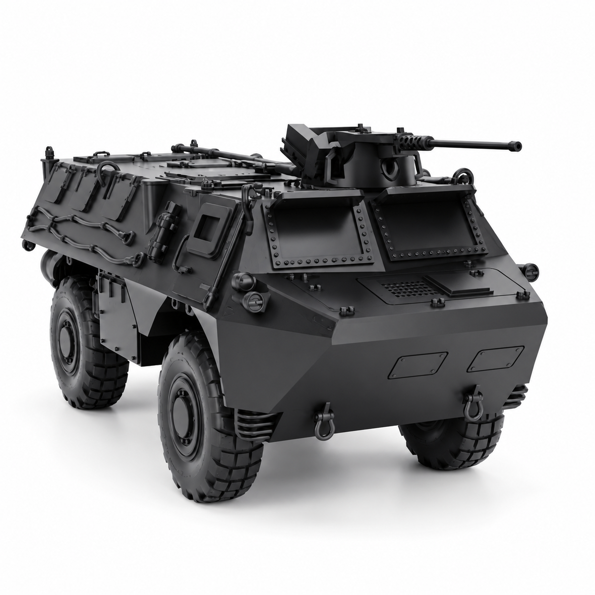 SSMODEL 1/72 1/144 Multi-Scale VAB French Cold War 4x4 APC Resin Model TSS1565 — detail view 2