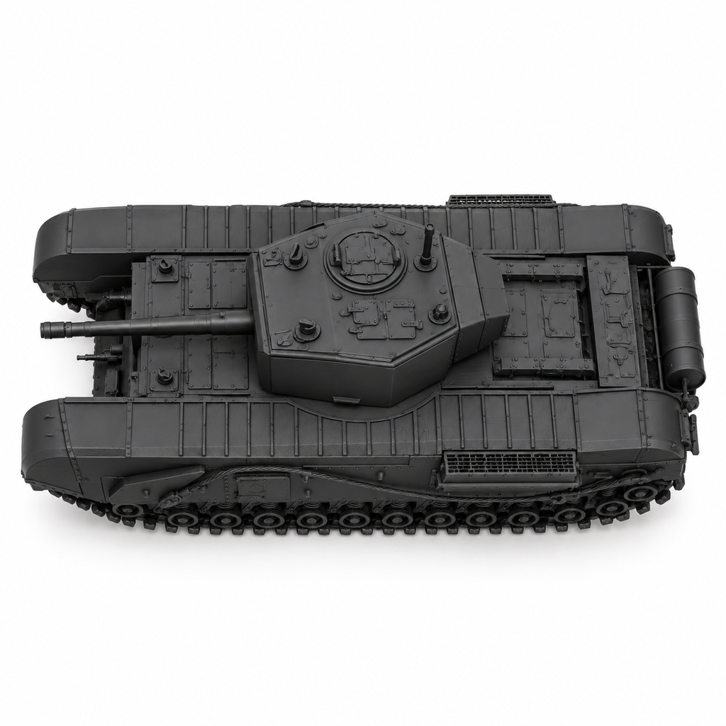 SSMODEL 1/72 1/144 Churchill MK III UK WW2 Resin MODEL KIT TSS0796