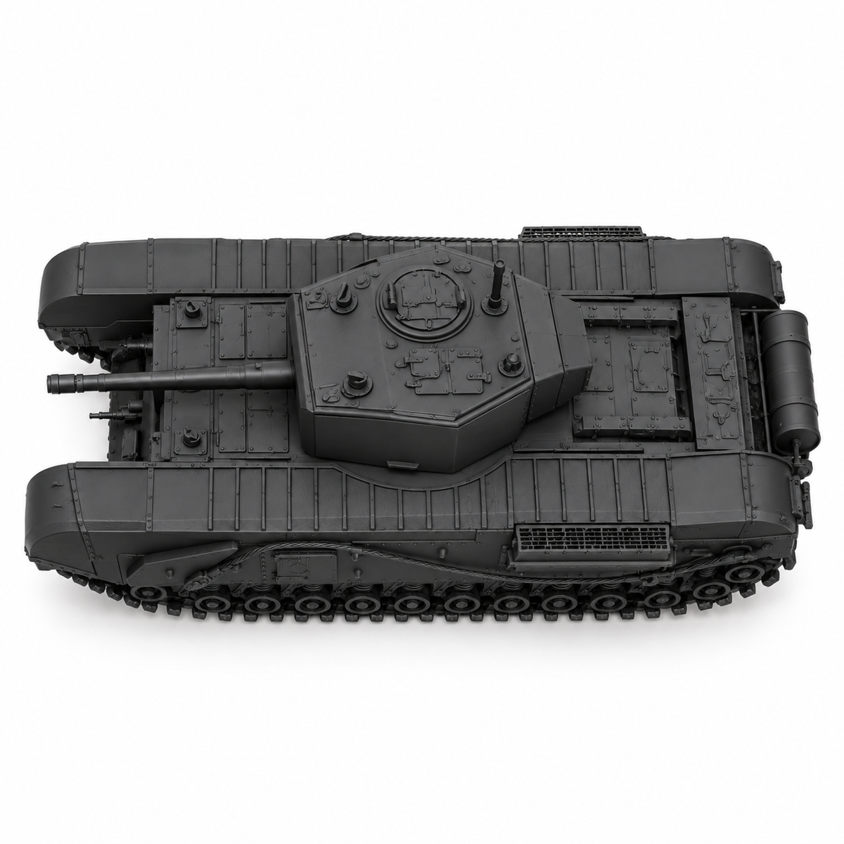 SSMODEL 1/72 1/144 Churchill MK III UK WW2 Resin MODEL KIT TSS0796 — detail view 5