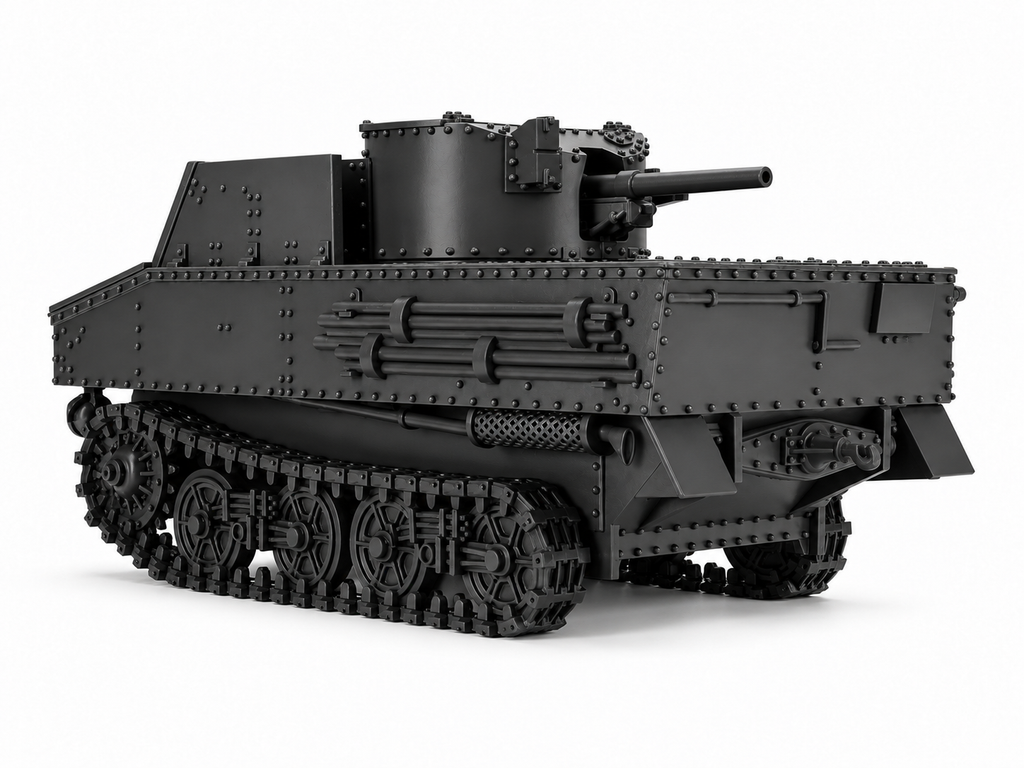 SSMODEL 1/72 1/144 Multi Scale hunter T13 B3 Tank MODEL kit TSS1379