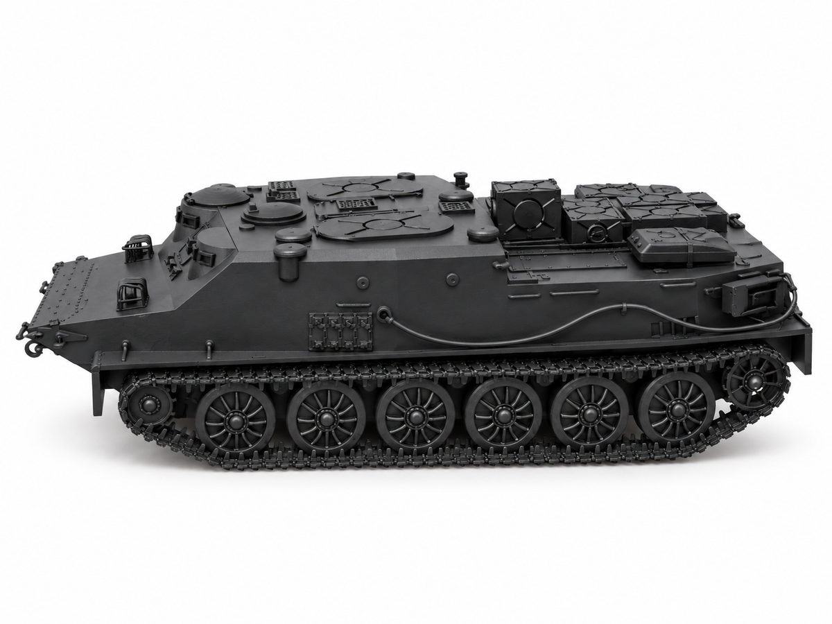 SSMODEL 1/72 1/144 BTR-50PU Soviet coldwar command vehicle Resin Model TSS0288 — detail view 3