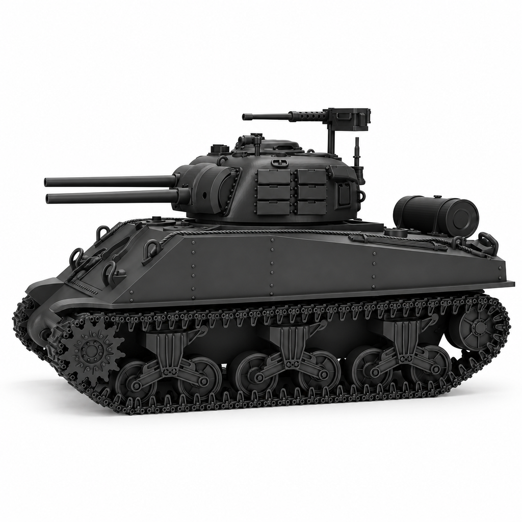 SSMODEL 1/72 1/144 Multi Scale M4A3R3 Sherman Zippo US WW2 Tank MODEL TSS0695