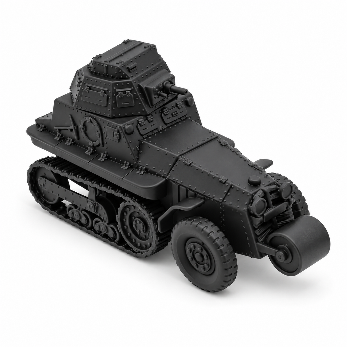 SSMODEL 1/72 1/144 AMC P16 French WWII Armoured Half-Track Resin Model  TSS1575 — scale model kit