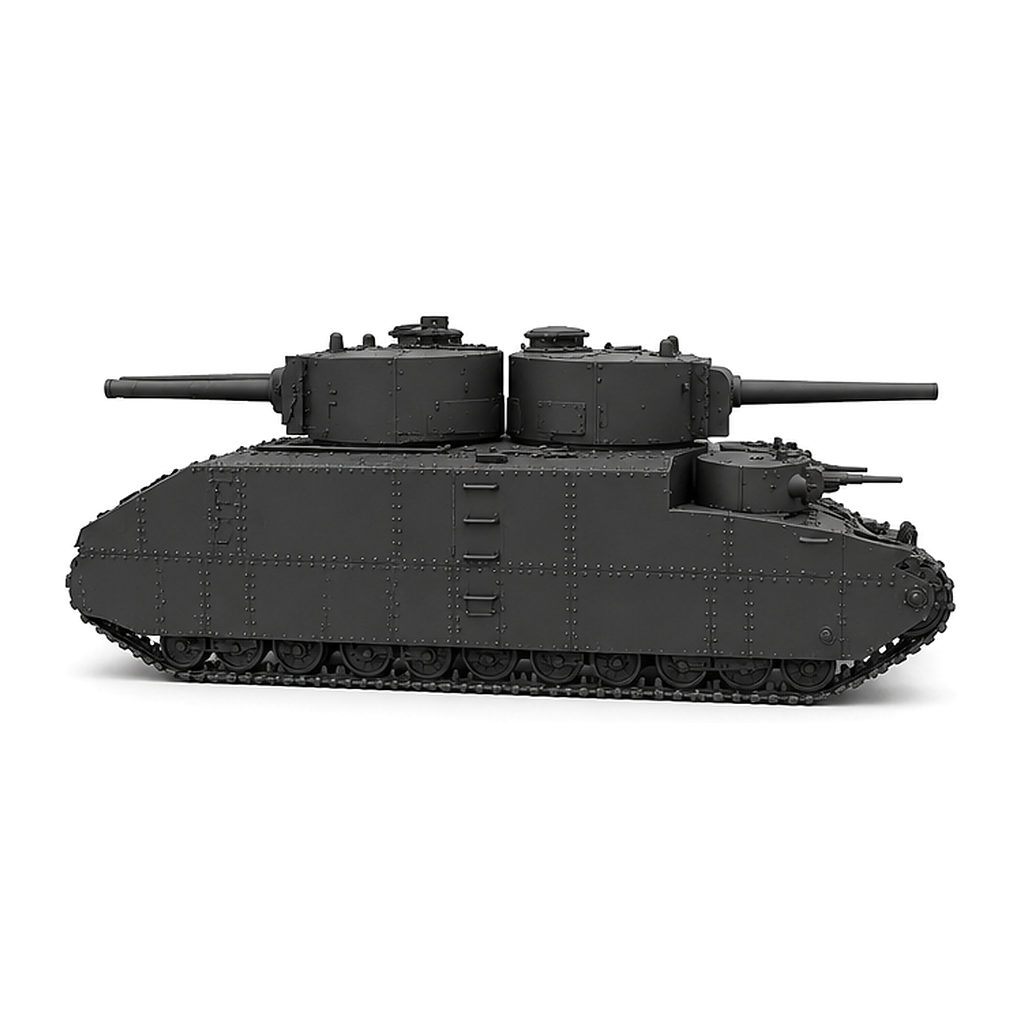 SSMODEL 1/72 1/144 T-39 Soviet experimental superheavy tank MODEL KIT TSS0462