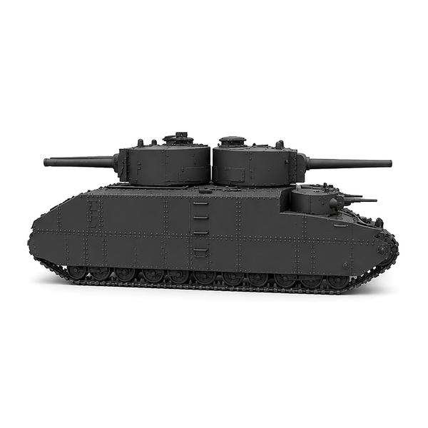 SSMODEL 1/72 1/144 T-39 Soviet experimental superheavy tank MODEL KIT TSS0462