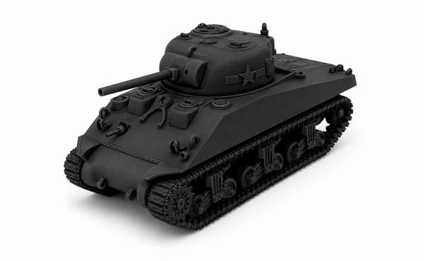 SSMODEL 1/72 1/144 Multi Scale M4A2 Sherman75mm Medium US WW2 Tank MODEL TSS1172