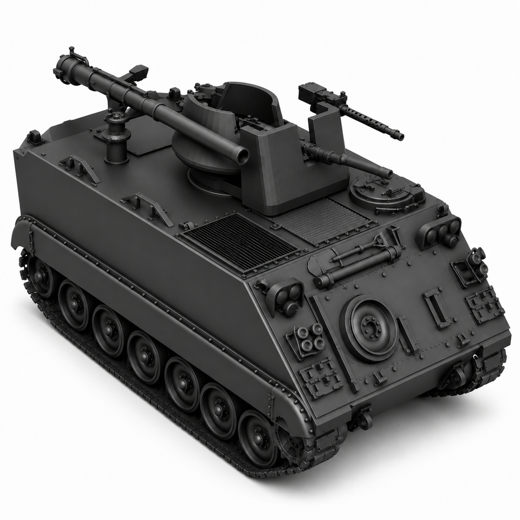 SSMODEL1/72 1/144 M113 ACAV with M40 recoilless US  APC Resin MODEL KIT TSS0238