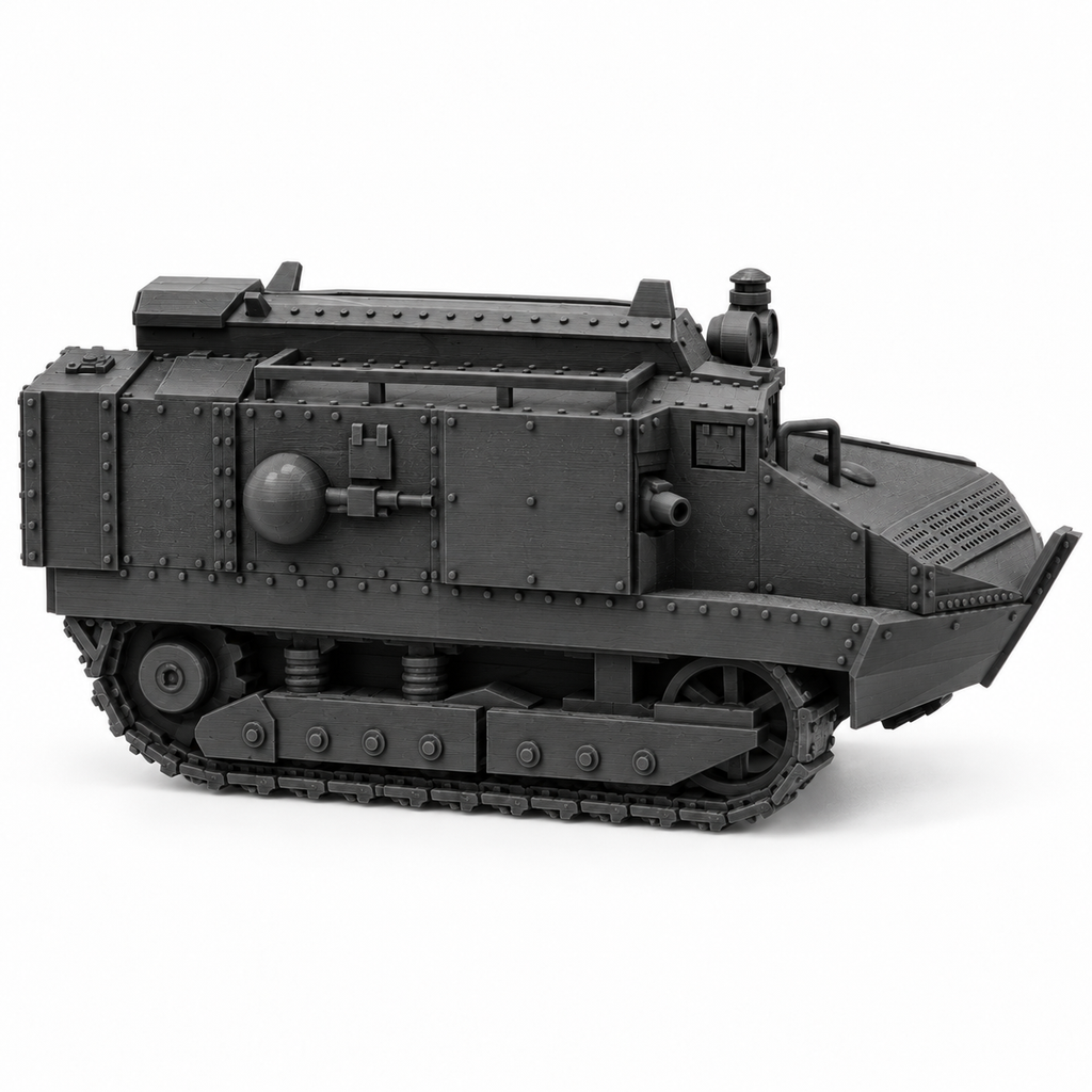 SSMODEL 1/72 1/144 Multi Scale Schneider CA1 Tank Resin Model Kit TSS0734