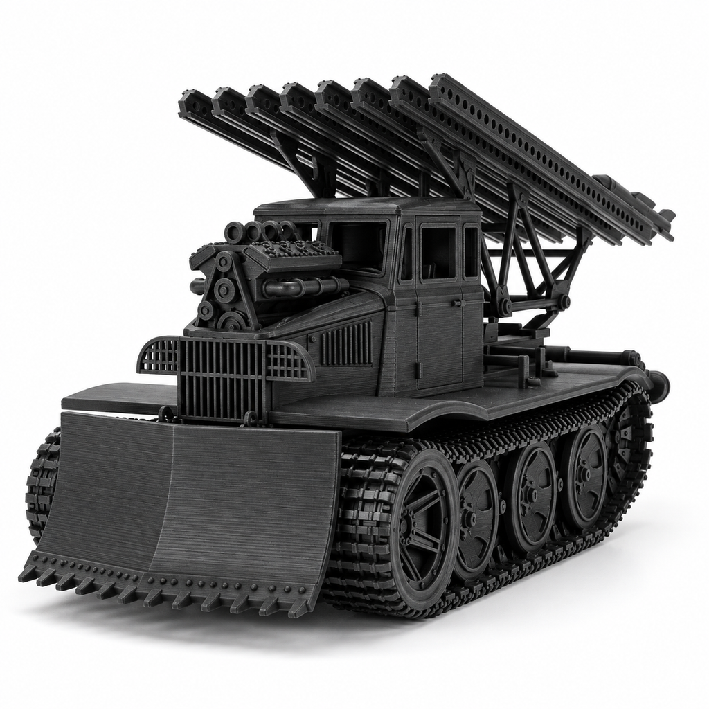 SSMODEL 1/72 1/144 WWII USSR Katyusha BM13 Cyberpunk Sci-Fi Resin ModelTSS1010