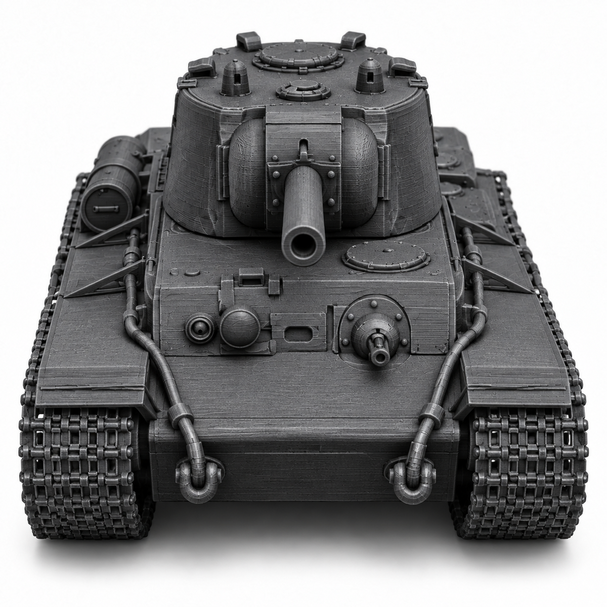 SSMODEL 1/72 1/144 Multi Scale KV-8 Soviet Flamethrower Tank  MODEL TSS0130 — detail view 4
