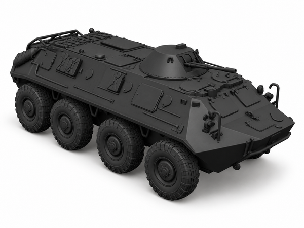 SSMODEL 1/72 1/144Multi Scale BTR-60PB Soviet coldwar APC tank Model Kit TSS0291