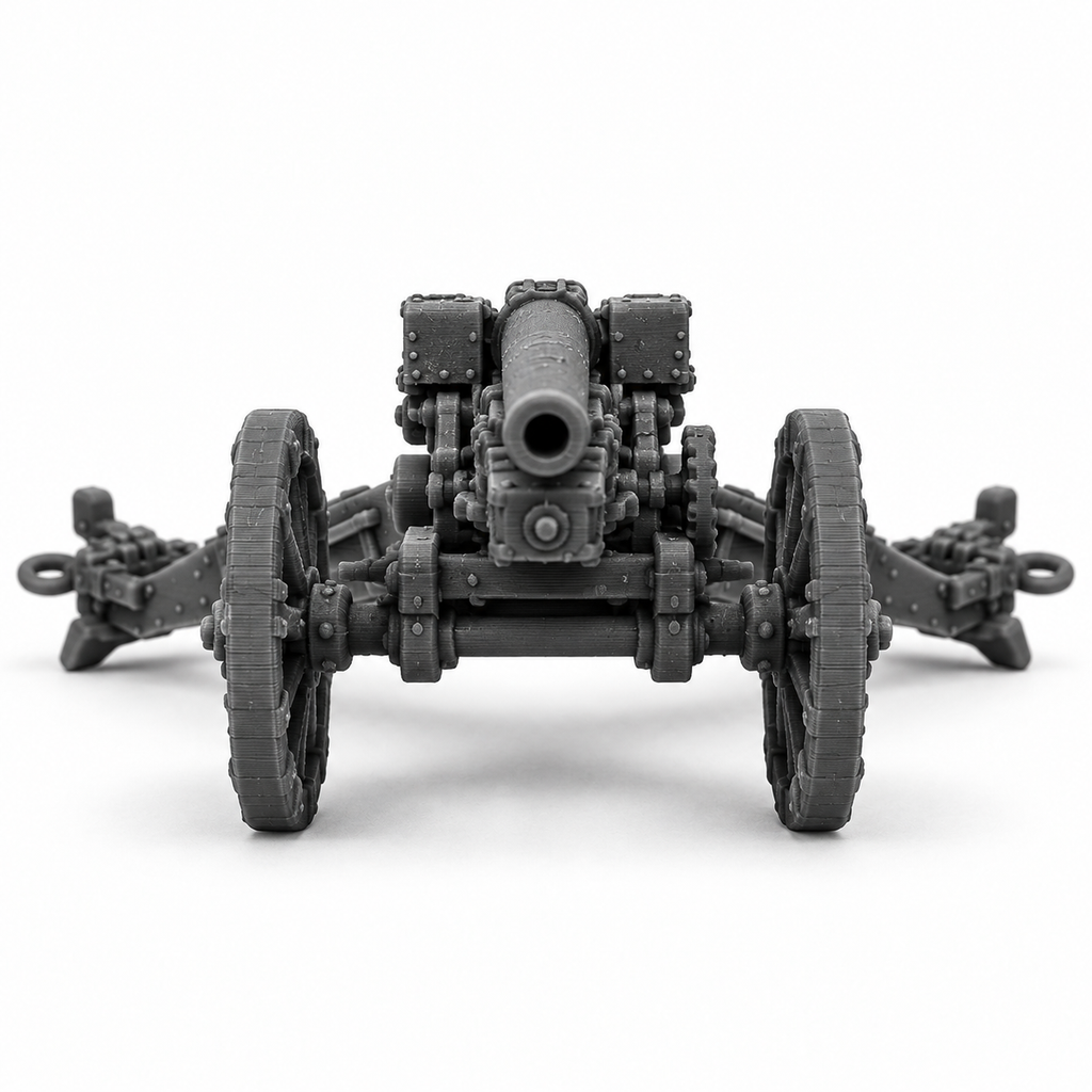 SSMODEL 1/72 1/144 Multi Scale 65mmL17 Mountain Gun Tank Resin Model Kit TSS0747