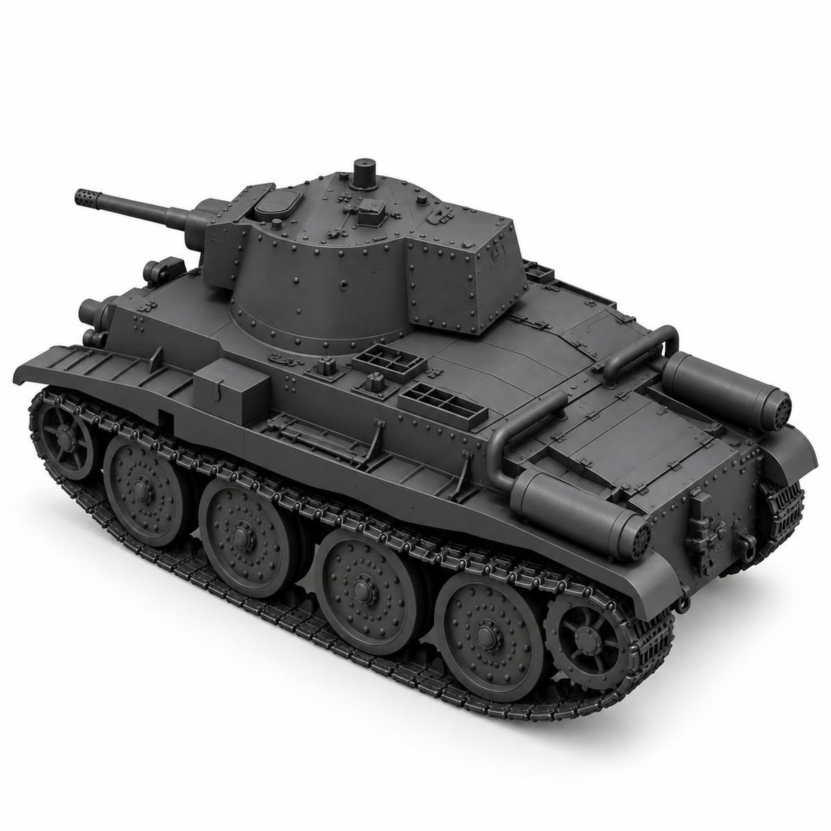 SSMODEL 1/72 1/144 Multi Scale 10TP Tank Resin MODEL kit TSS0315 — detail view 5