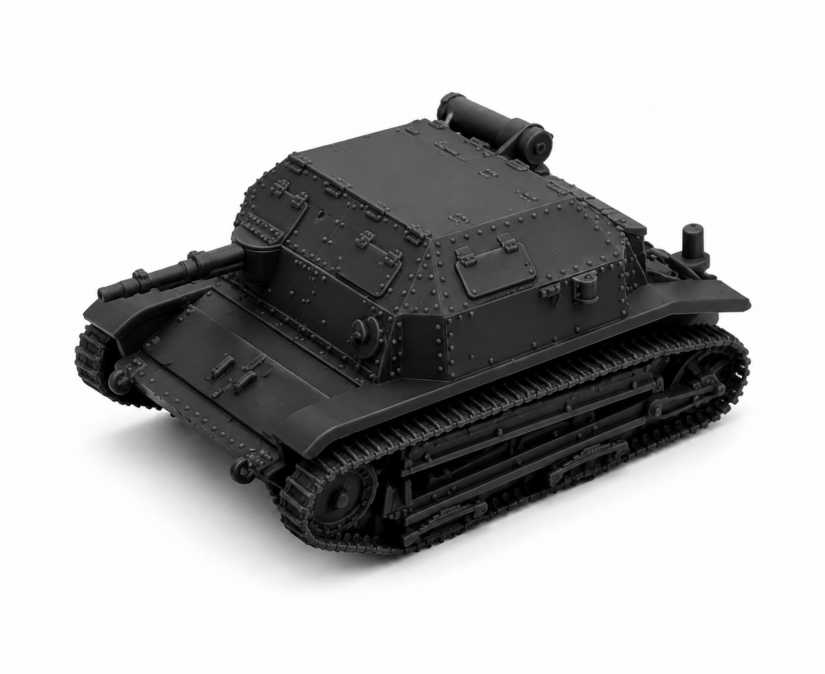SSMODEL 1/72 1/144 Multi Scale Tankette TK-3 Tank MODEL kit TSS1381 — detail view 11