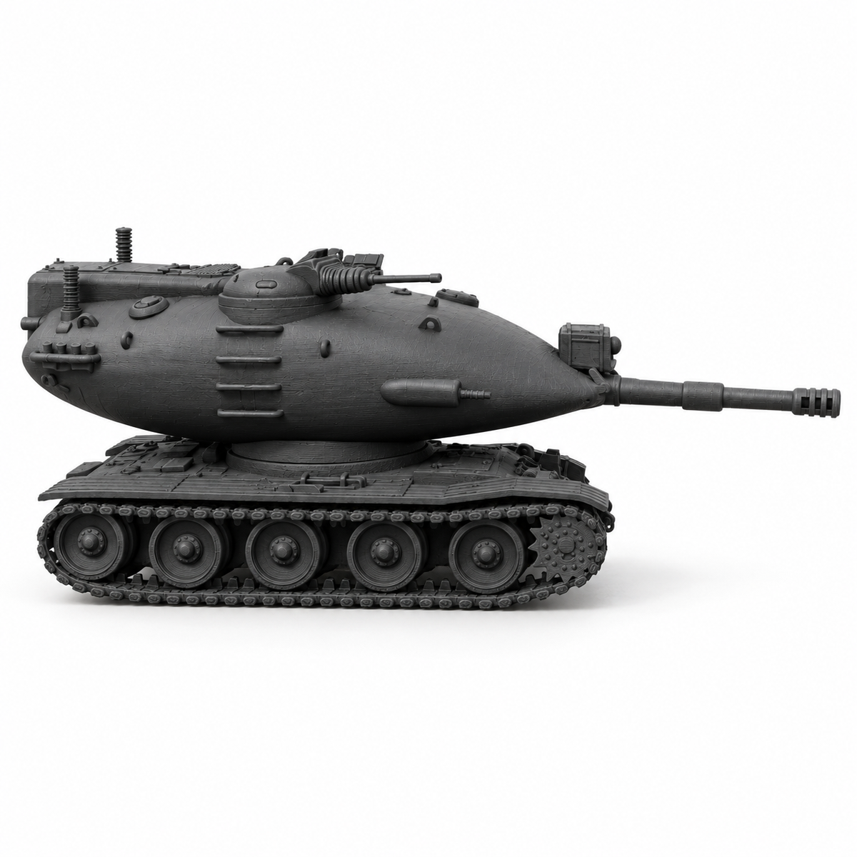 SSMODEL 1/72 1/144 TV-8 Second Stage US Nuclear War Tank MODEL kit TSS0478 — detail view 3