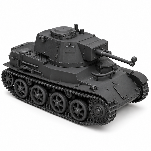 SSMODEL 1/72 1/144 Multi Scale Toldi IIa tank Resin Model Kit TSS0198