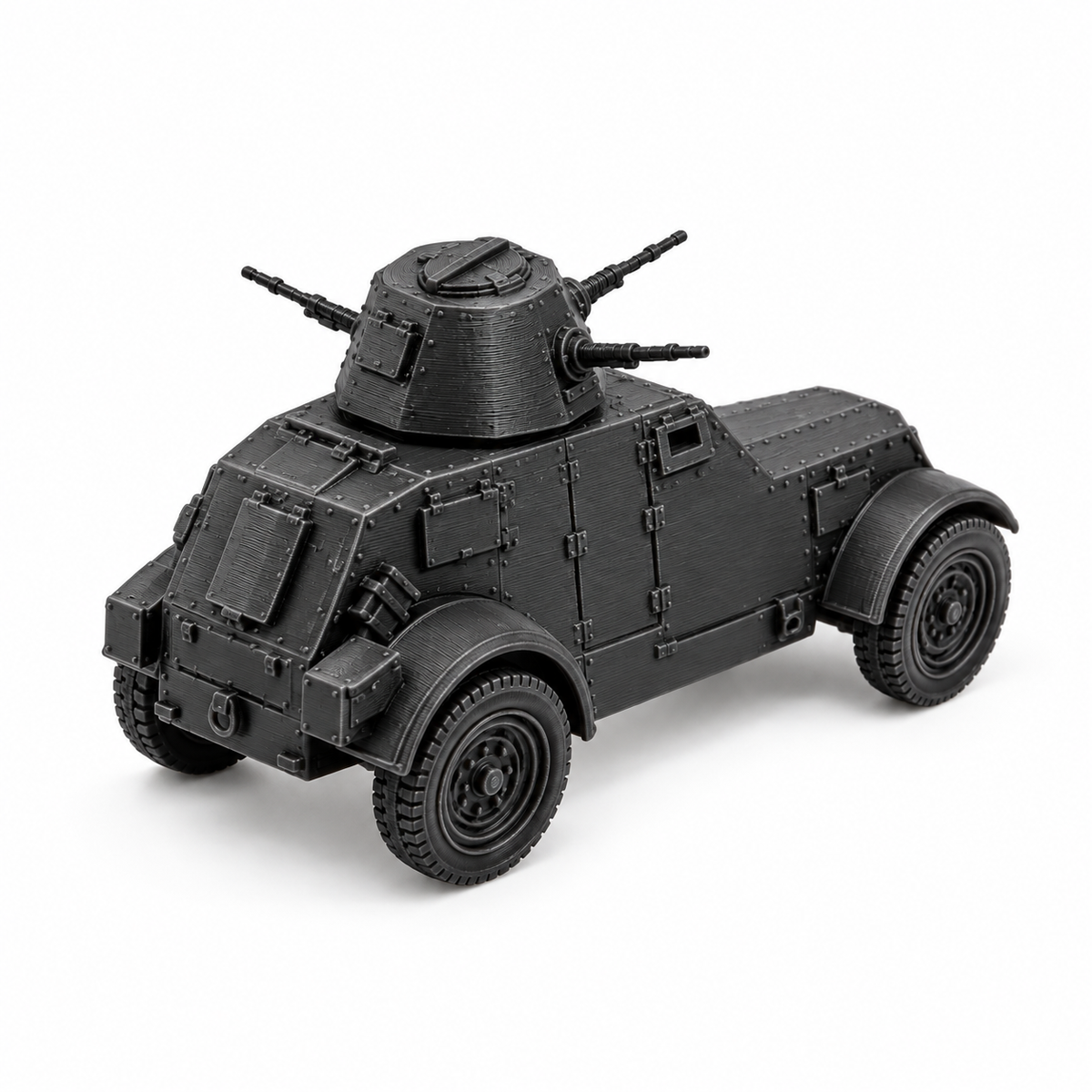 SSMODEL 1/72 1/144 WWII Polish Wz.29 Heavy Armored Car Resin Model Kit TSS1247 — detail view 4