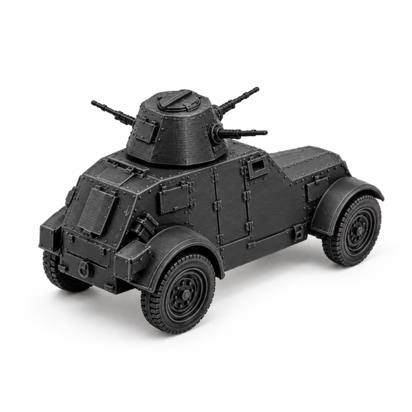 SSMODEL 1/72 1/144 WWII Polish Wz.29 Heavy Armored Car Resin Model Kit TSS1247