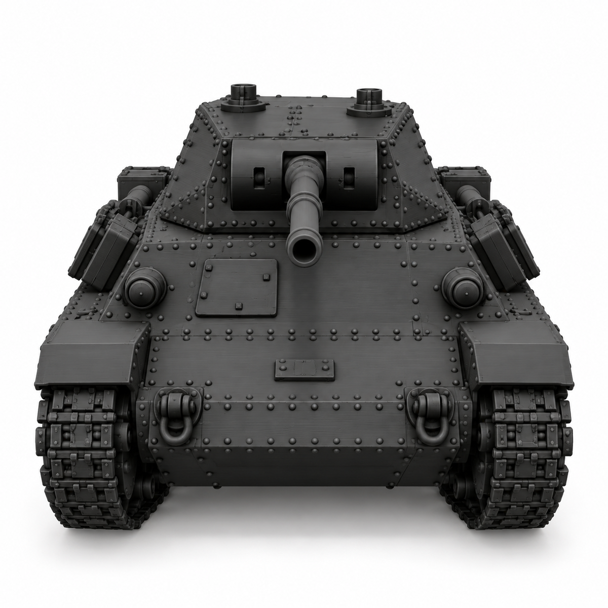 SSMODEL 1/72 1/144 Carro Armato P26/40 Italian medium tank Resin Model TSS0267 — detail view 2