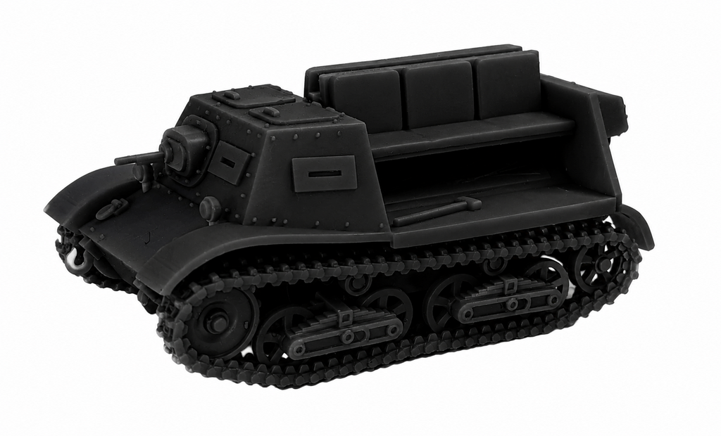 SSMODEL 1/72 1/144 T-20 Armored Tractor Komsomolets Tank Resin MODEL kit TSS1107