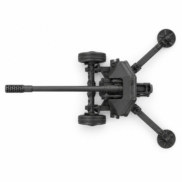 SSMODEL 1/72 1/144 Multi Scale 128mm anti-tank Pak 44 Resin MODEL KIT TSS1515
