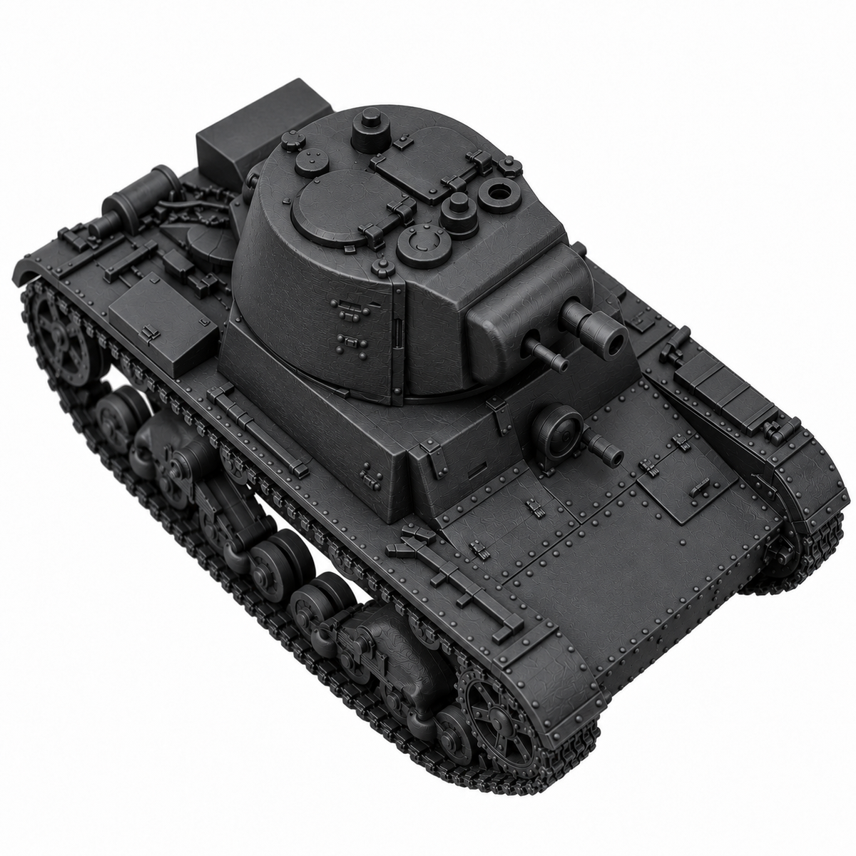 SSMODEL 1/72 1/144 Multi Scale T-26 mod.1939 tank Resin Model Kit TSS0087 — detail view 5
