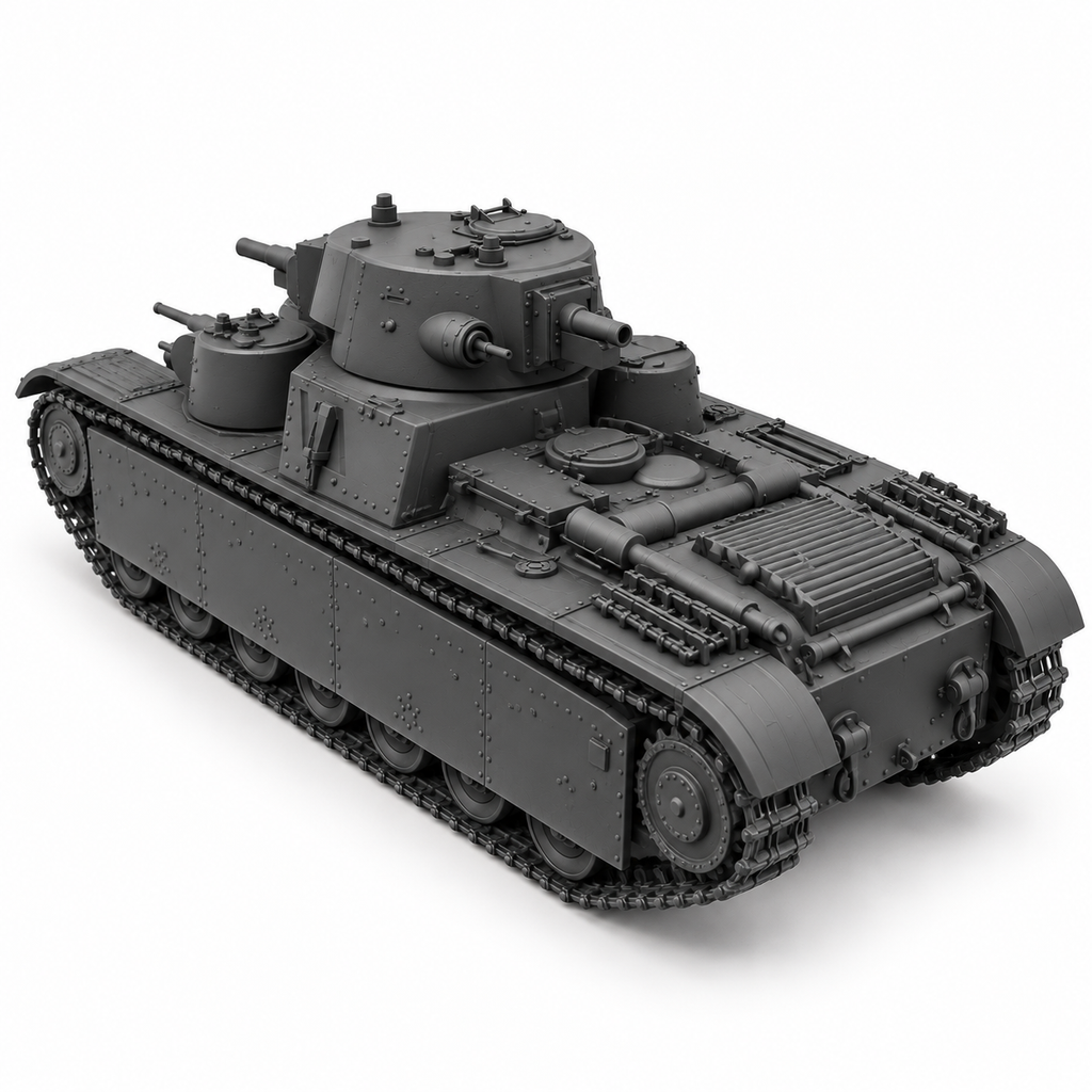 SSMODEL 1/72 1/144 Multi Scale  T-35 mod 1939 Resin MODEL kit TSS0558