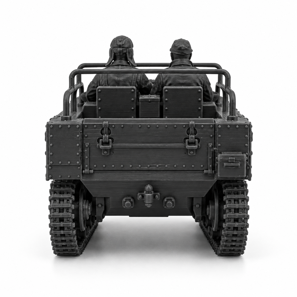 SSMODEL1/72 1/144 Multi-Scale WWII Japanese Tankmen Crew Set Resin Model TSS1002 — detail view 3
