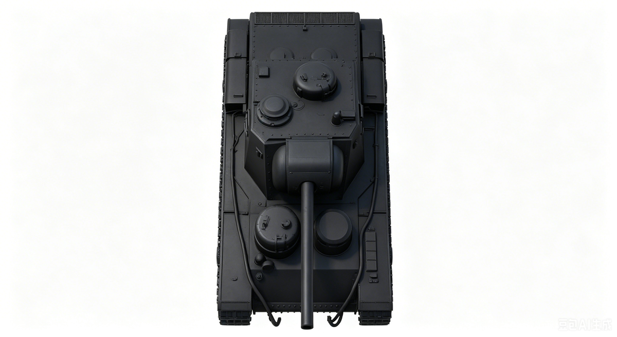 SSMODEL 1/72 1/144 KV-5 Soviet experimental superheavy tank MODEL kit TSS0144 — detail view 5
