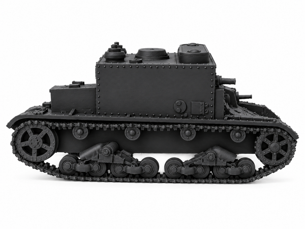 SSMODEL 1/72 1/144 Multi Scale TTs-26 T-26 Fuel tank Resin Model Kit TSS0076