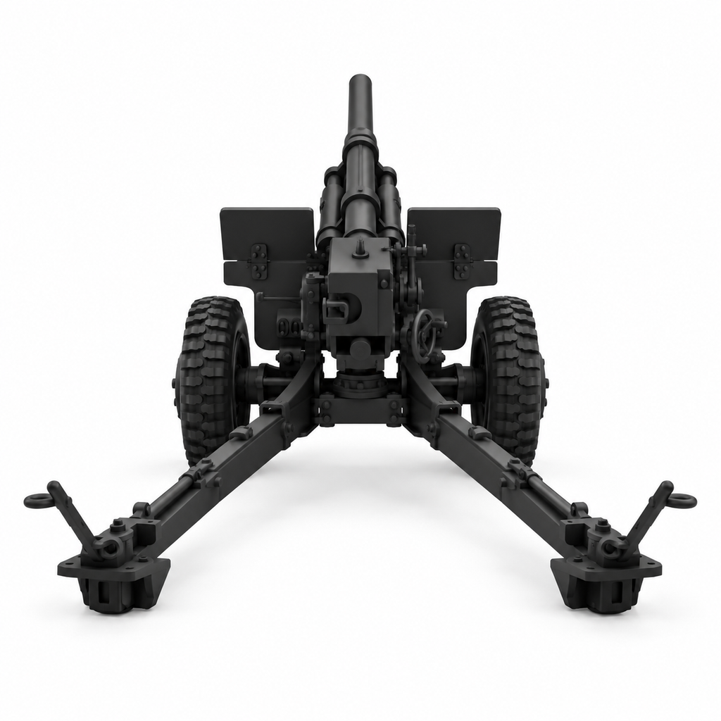 SSMODEL 1/72 1/144 Multi Scale 3-inch Anti-tank M5 US Resin MODEL KIT TSS1436