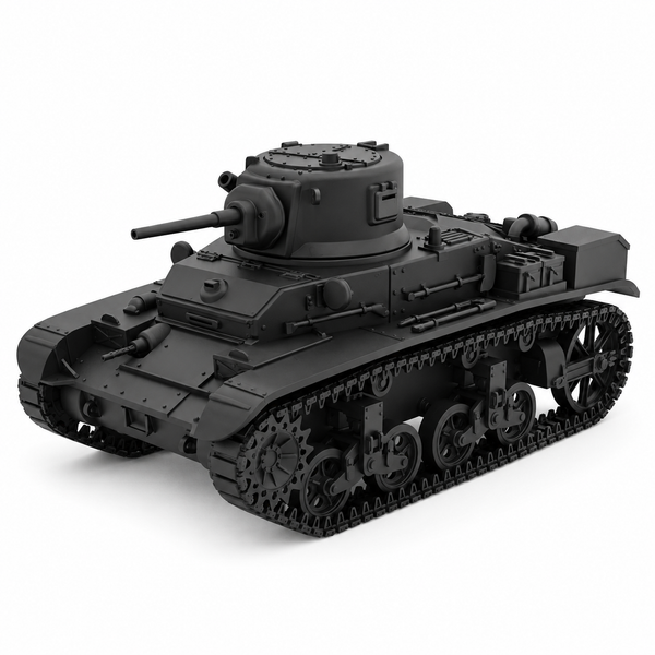 SSMODEL 1/72 1/144 WWII British Matilda II Mk.IV ZiS-5 76mm Resin Model TSS0894