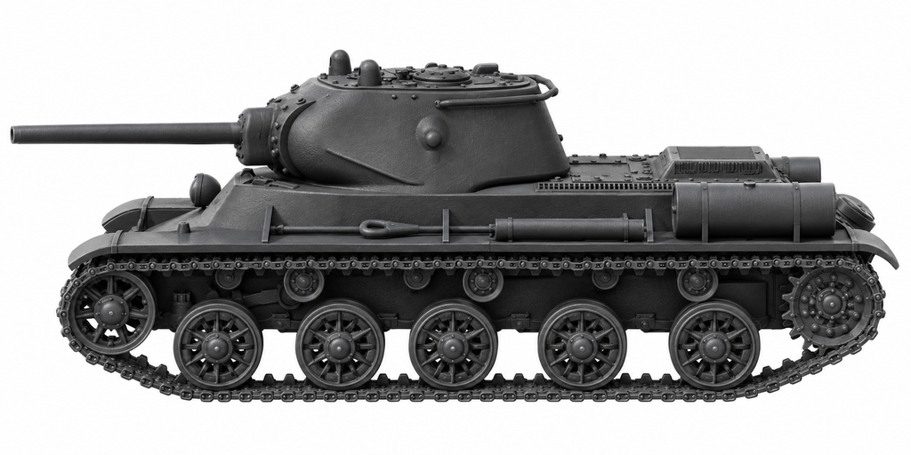 SSMODEL 1/72 1/144 Multi Scale KV-13 Soviet Tank Resin MODEL kit TSS0111