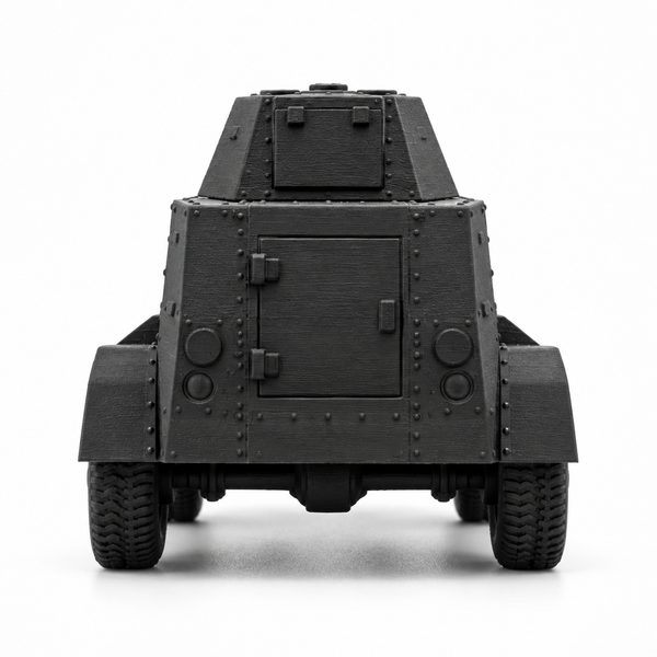 SSMODEL 1/72 1/144 WWII French CDM Armored Car Resin Model Kit TSS1212