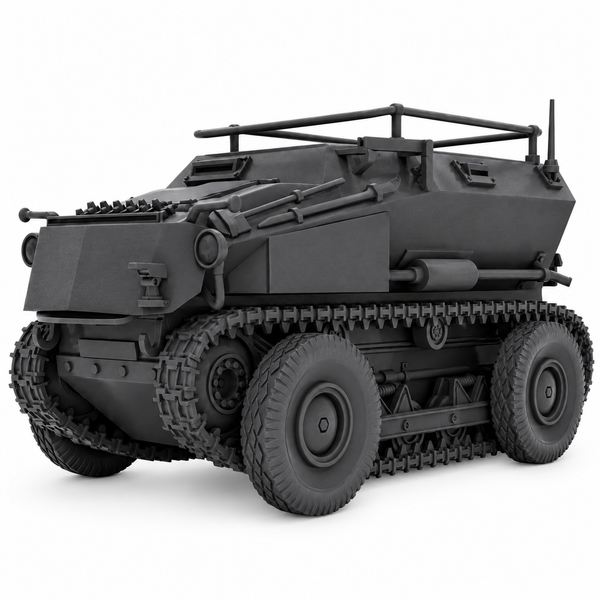 SSMODEL 1/72 1/144 Sd.Kfz.254 Scout car Germany Resin MODEL KIT TSS1527