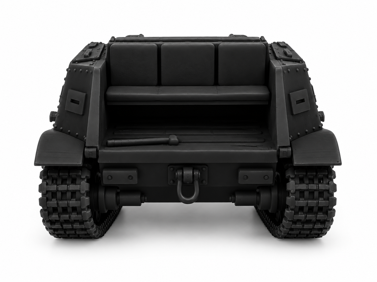 SSMODEL 1/72 1/144 T-20 Armored Tractor Komsomolets Tank Resin MODEL kit TSS1107 — detail view 4