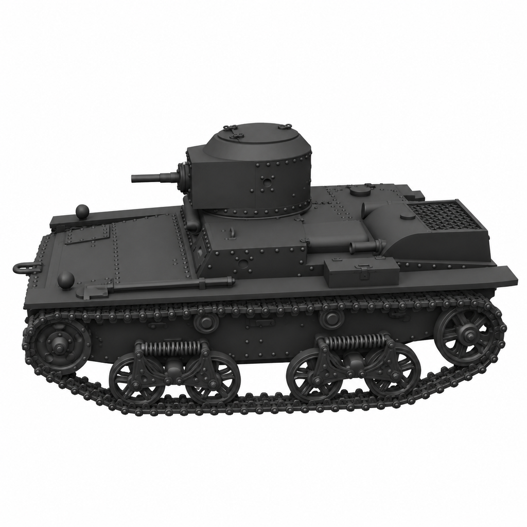 SSMODEL 1/72 1/144 Multi Scale T-38 Soviet Light Amphibious Tank MODEL TSS0015
