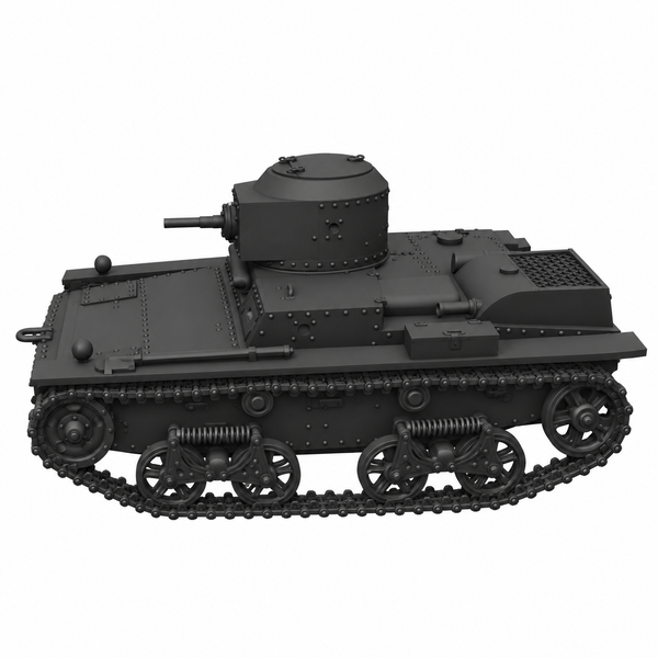 SSMODEL 1/72 1/144 Multi Scale T-38 Soviet Light Amphibious Tank MODEL TSS0015