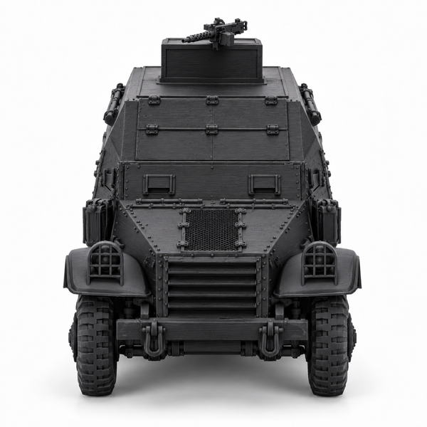 SSMODEL 1/72 1/144 WWII US M3 Half-track Command Version Resin Model Kit TSS0881